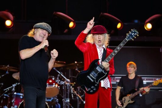 AC/DC brings the Power Up Tour to The Dome in St Louis.