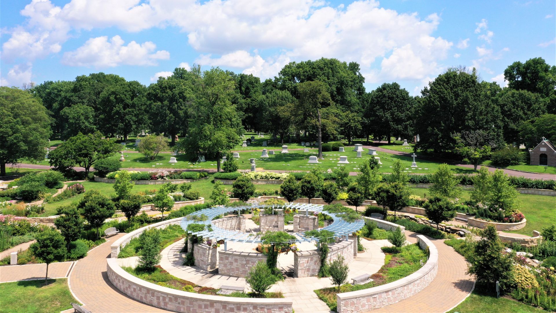 Bellefontaine Cemetery and Arboretum in St. Louis is a great place to take a walk.