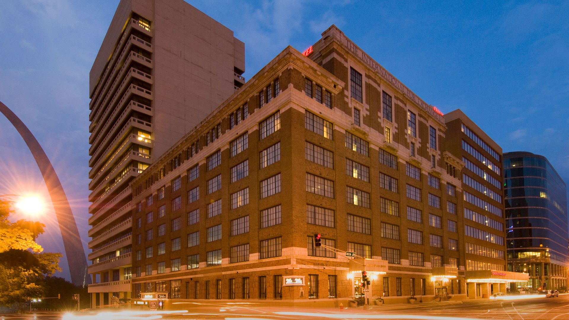 The Drury Plaza Hotel St. Louis at the Arch is a historic renovation.