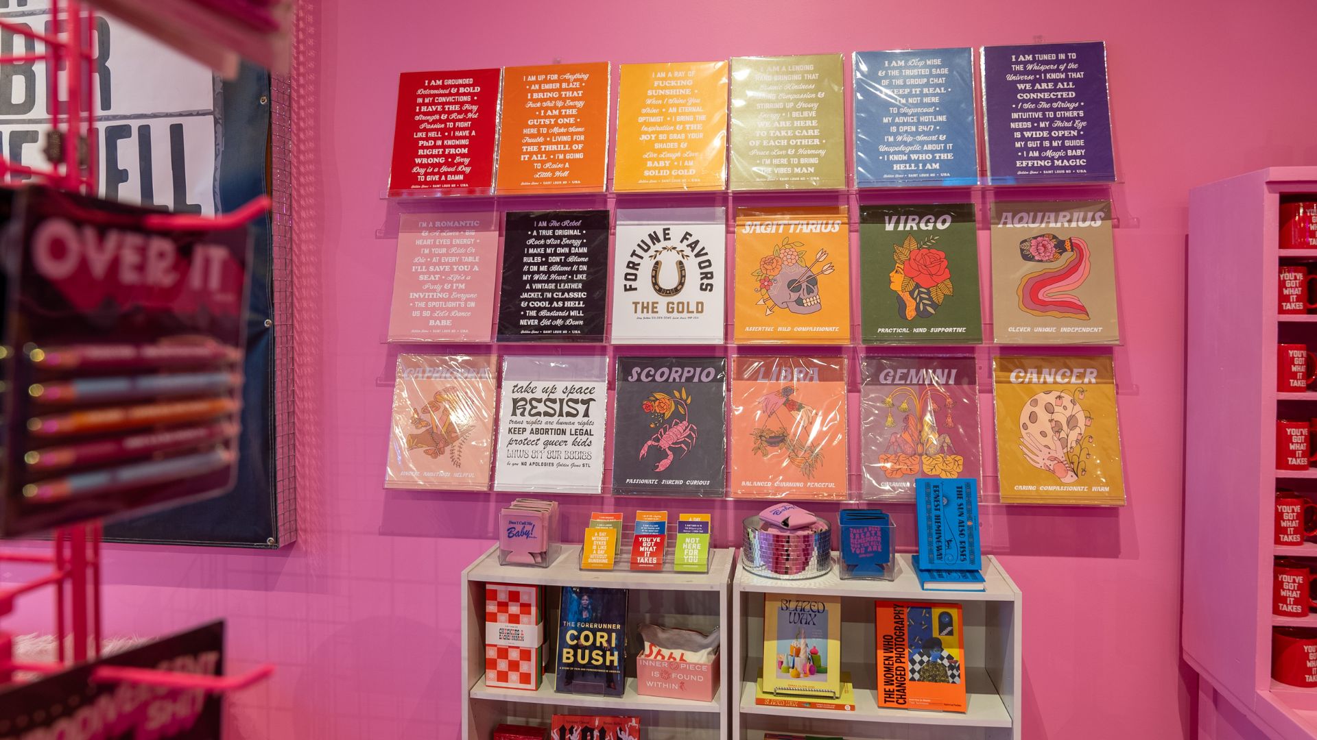 Golden Gems at City Foundry STL sells products for every zodiac sign.