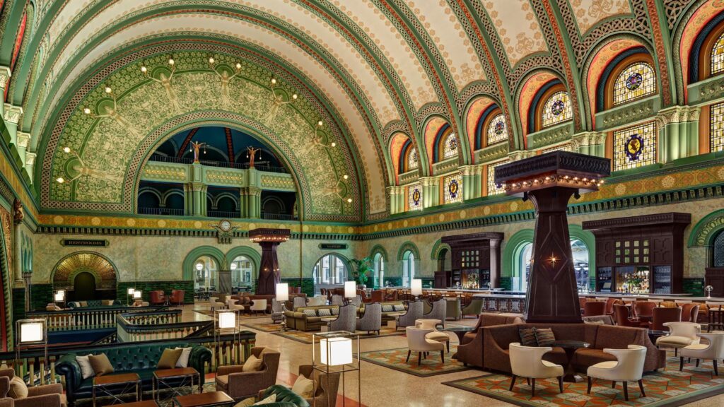 The Grand Hall at St. Louis Union Station is a architectural wonder.