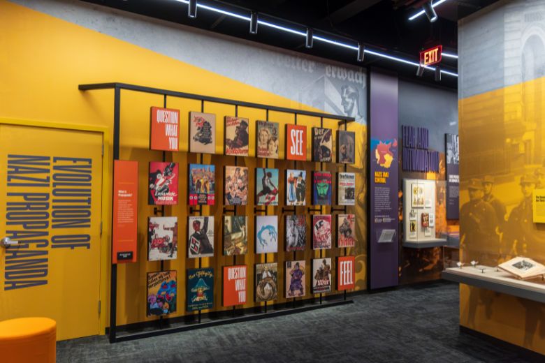 The St. Louis Kaplan Feldman Holocaust Museum includes an exhibit about propaganda.