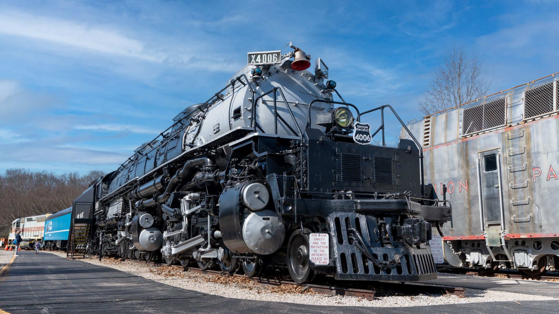 Union Pacific Steam Locomotive number 4006 is known as Big Boy because of its sheer size.