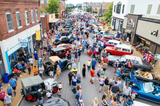 Route 66 Cars & Guitars Festival 2026 in Kirkwood.