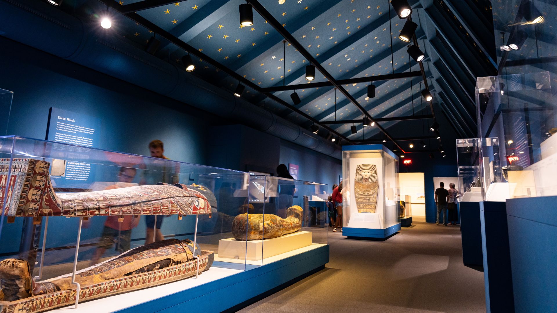 The Saint Louis Art Museum has an exhibit on Egypt.