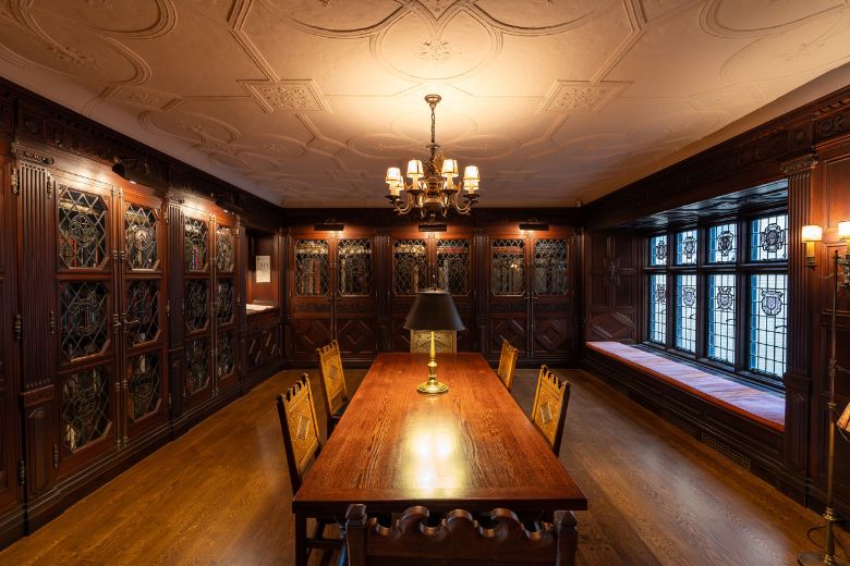The Central Library in downtown St Louis boasts stunning architecture in every room.