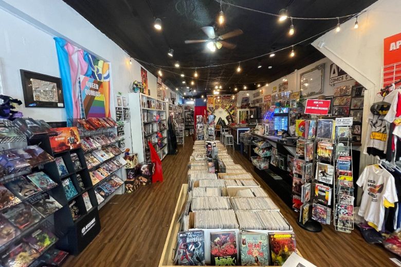 Apotheosis Comics & Lounge has good reads for kids, teenagers and adults.