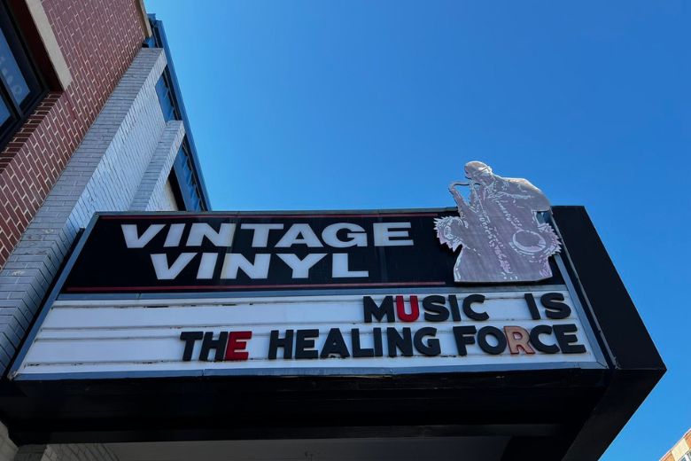 If anyone in your family, including teenagers, likes vinyl records, Vintage Vinyl is the place to go.