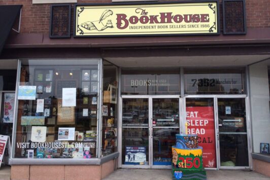 The Book House, Inc. nerd out in St. Louis Itinerary.