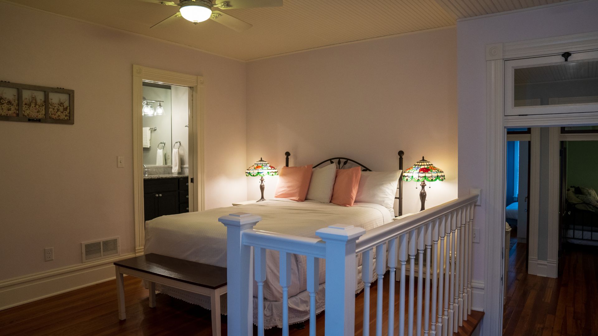 Tuxedo Park STL has four beautiful and uniquely decorated rooms.